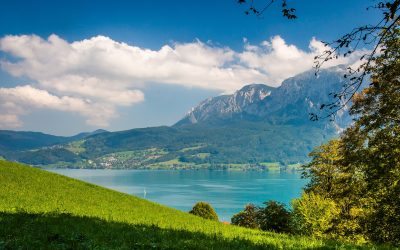 Attersee turistika, vodopády