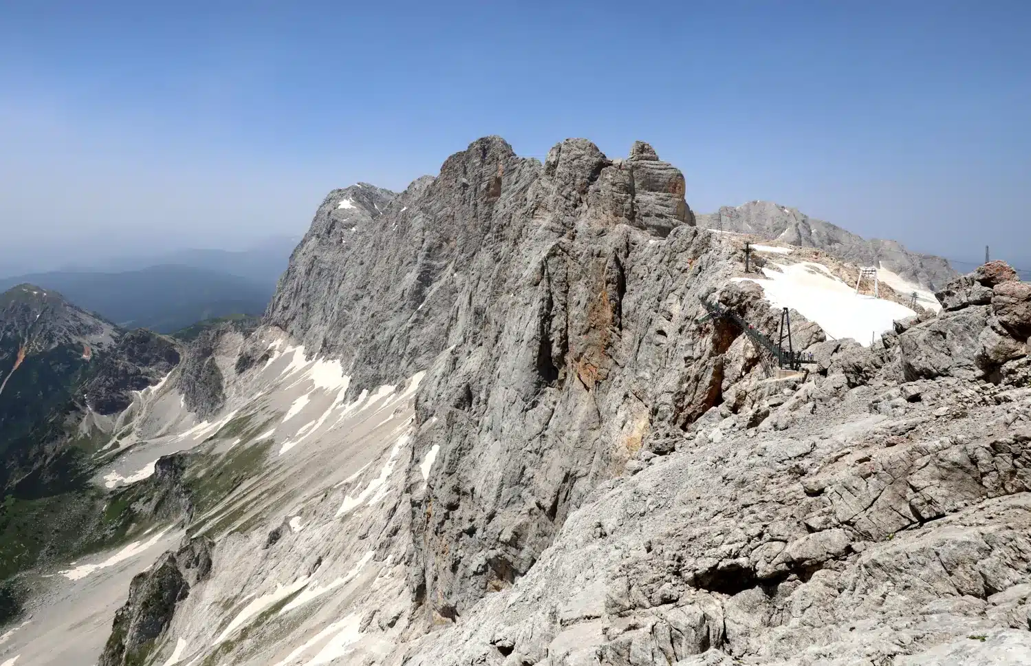 Jižní stěna Dachsteinu nad Ramsau am Dachstein